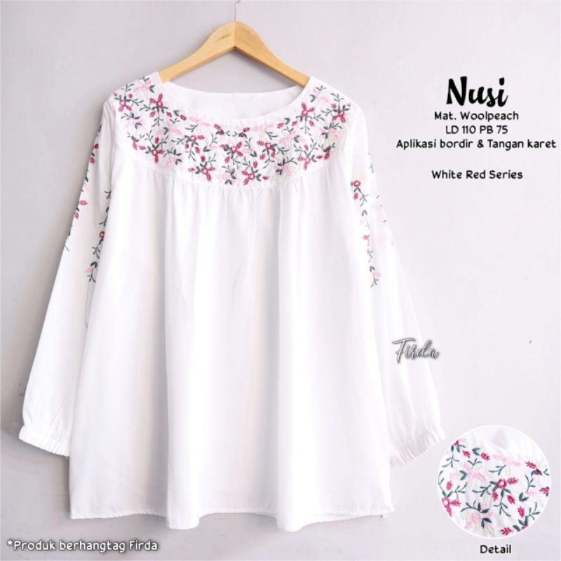 BLOUSE PUTIH BEST SELLER/ATASAN WANITA PUTIH/ATASAN PUTIH JUMBO