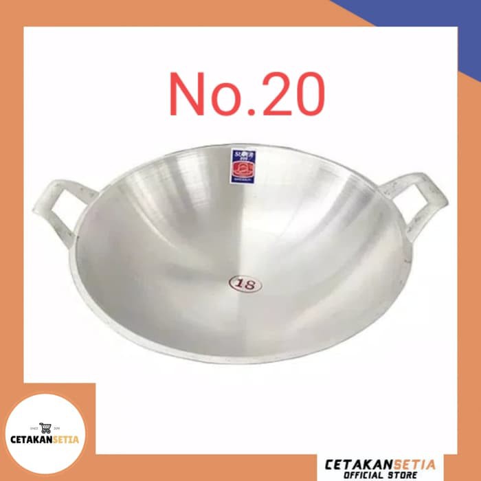 Kuali Super No.20 | Wajan Penggorengan | Wajan Super