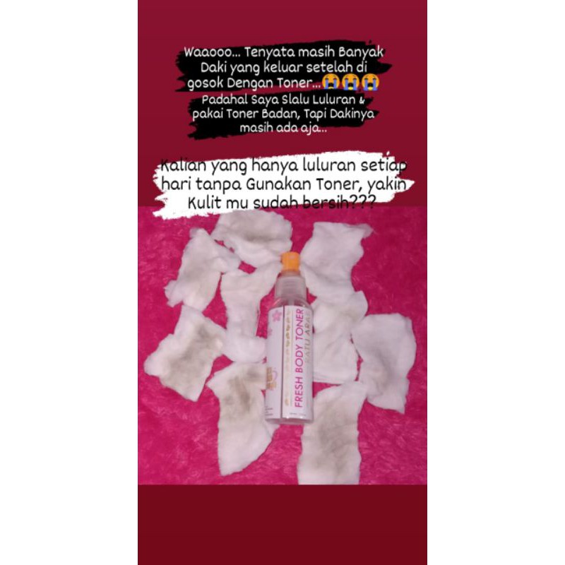 Fresh Body Toner Ratu Arab