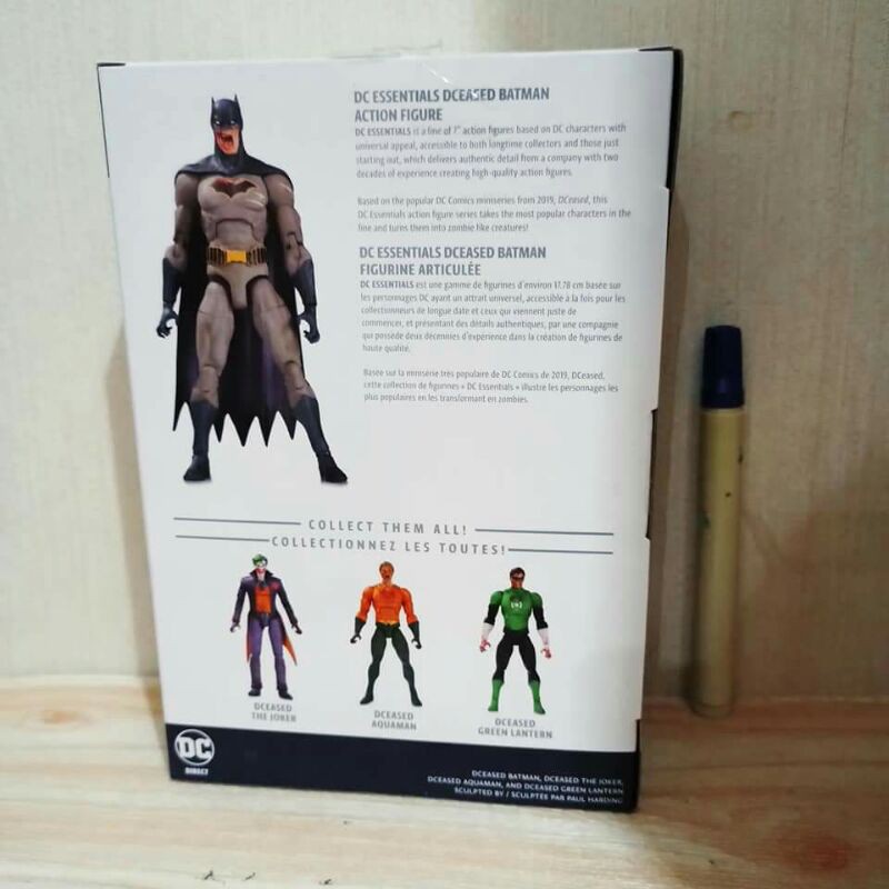 mainan action figureBatman zombie dceased batman