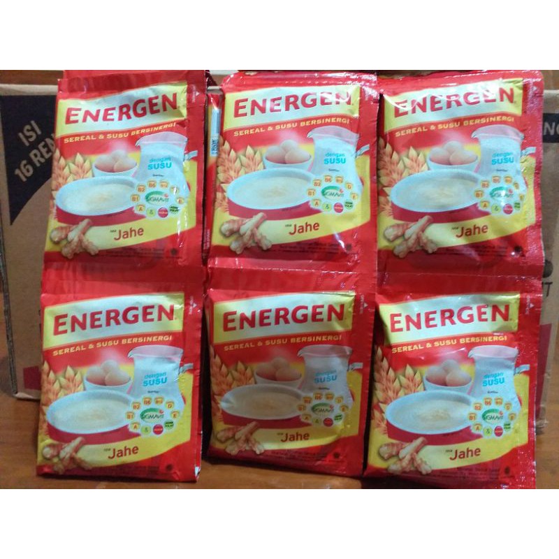 

Energen Jahe / Minuman Sereal Jahe Energen / Sarapan Sehat