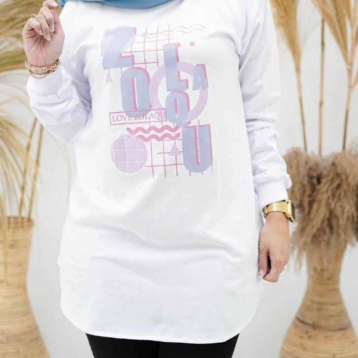 ✔️GROSIR✔️ Promo kaos wanita lengan panjang Zolaqu ASIA /Zolaqu terbaru 2022/ Zolaqu Original Terbar