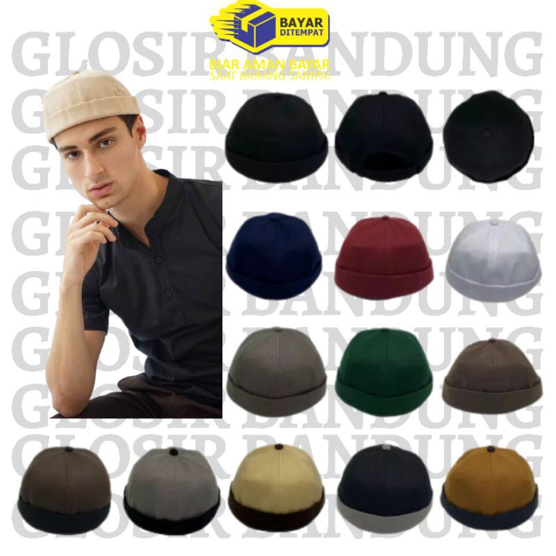 TERMURAH Topi peci miki hat UAS pria dewasa hijrah termurah