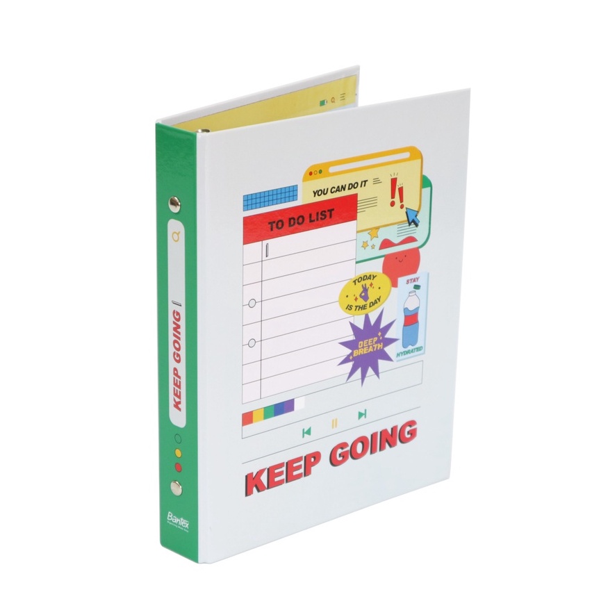 

Gramedia Banjarmasin - Bantex Binder A5 Fancy - Keep Going