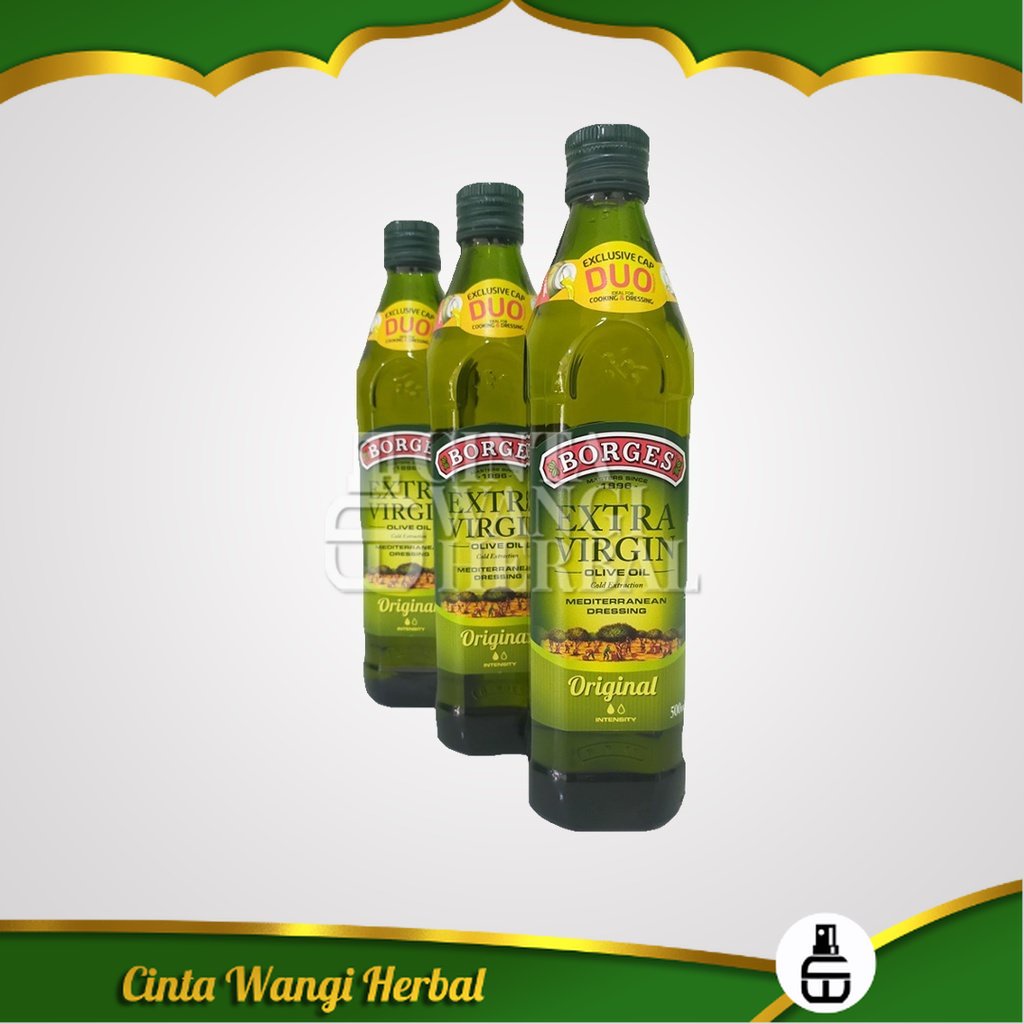 

BORGES MINYAK ZAITUN 250 ml Meredakan Batuk, Menetralkan Racun Dalam Tubuh Original BPOM Cinta wangi herbal