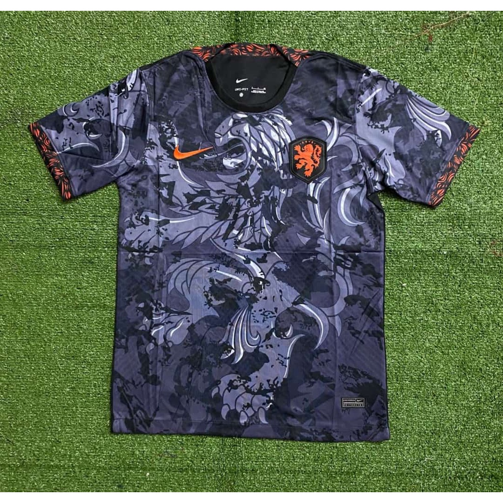 Jersey Timnas Belanda Special Edition Hitam  2022/2023 Jersey Netherlands Terbaru Import Grade Ori P