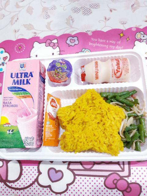 Box Bento 2 / Tempat Nasi 2 / Isi 50psg / Microwavable