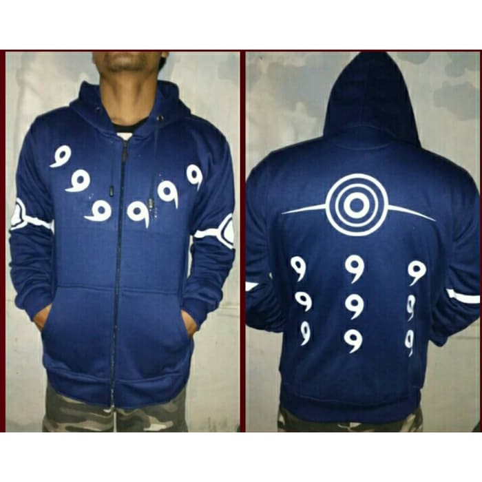 JAKET KARTUN NARUTO / JAKET NARUTO / JAKET RIKUDO / JAKET ANIME NARUTO