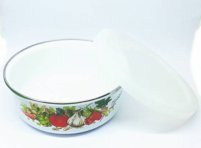 BOWL 14 cm + COVER / Mangkok + TutupMixing Bowl + Plastik Cover Mangkuk Sup BOWLCP