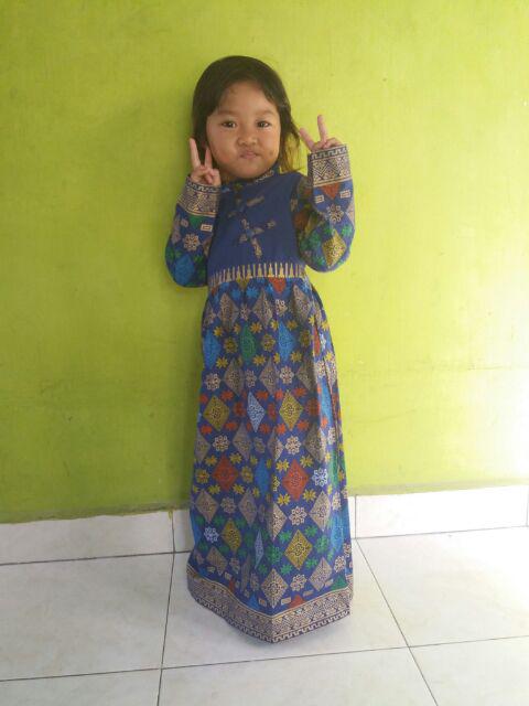 Gamis Syari Atasan Batik Anak Murah Jodha Kd Prodo