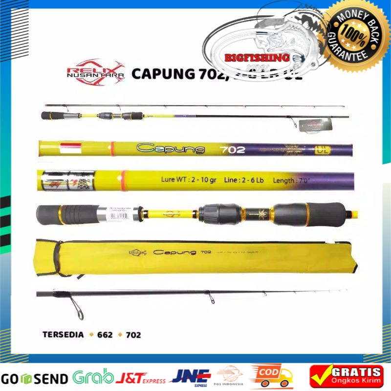 [COD] Joran relix capung 702 line 2-6LB/662 line 1-5/622 line 1-3