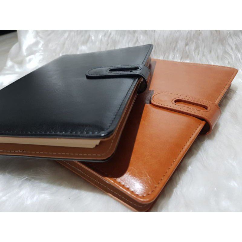 AG 03 Agenda Kulit Exclusive / Agenda Binder Kulit / Notebook Kulit dapat dicustom Logo Perusahaan