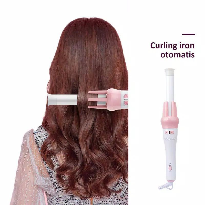 COD✓ VIVIDO &amp; VOGUE AUTOMATIC HAIR CURY CATOKAN RAMBUT KERINTING OTOMATIS - VIVID