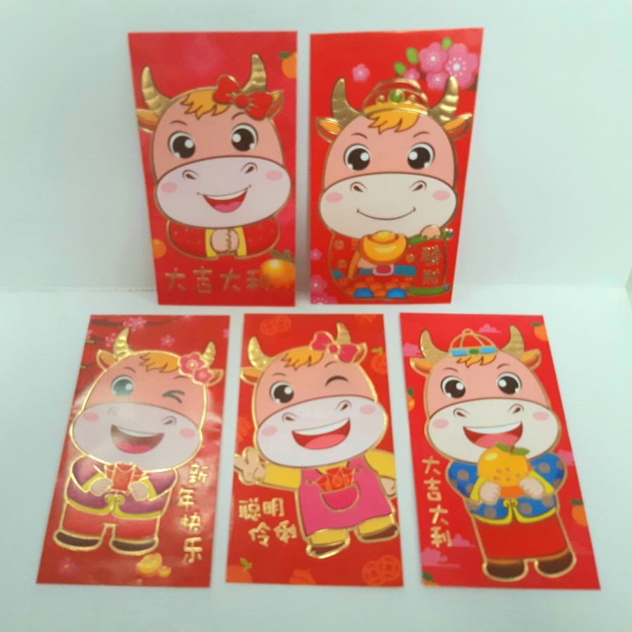 

Angpao Imlek 2021 Shio Kerbau LL0066 Termurah | Angpao Isi 6 Lembar