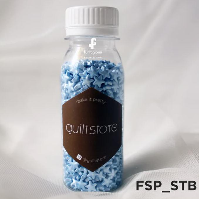 

FSP_STB Hiasan Kue Bintang/Star Blue/Biru Sugar Sprinkle