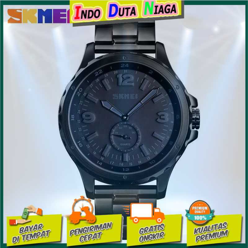 IDN - SKMEI Jam Tangan Analog Pria Strap Stainless Steel - 1513