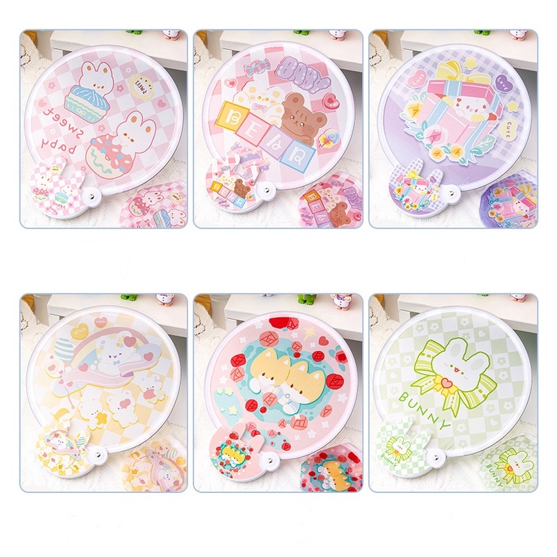 KIPAS TANGAN LIPAT MINI MOTIF KARAKTER LUCU SWEETSPACE]