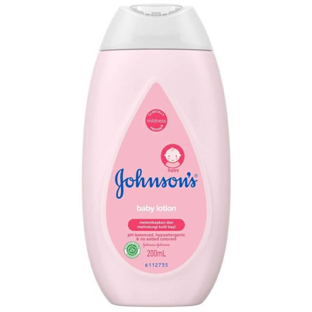 Johnson's Lotion (Reguler, Bedtime, Milk&amp;Rice) 100ml, 200ml