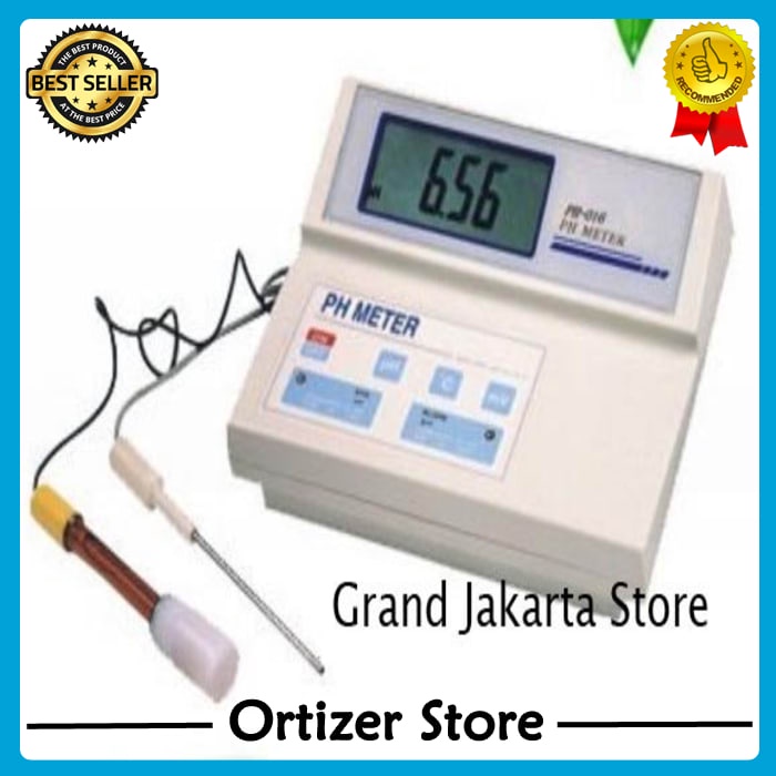 Promo PH Meter + ORP Tester + Thermometer Air 3 in 1 Termometer Kangen Water Elegan