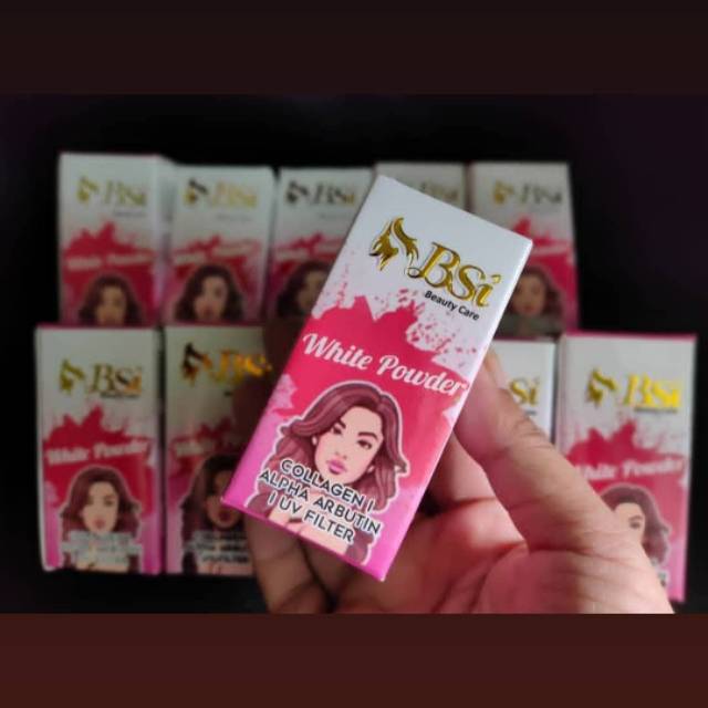VIBIT PEMUTIH / BSI WHITE POWDER ORIGINAL SUDAH BPOM
