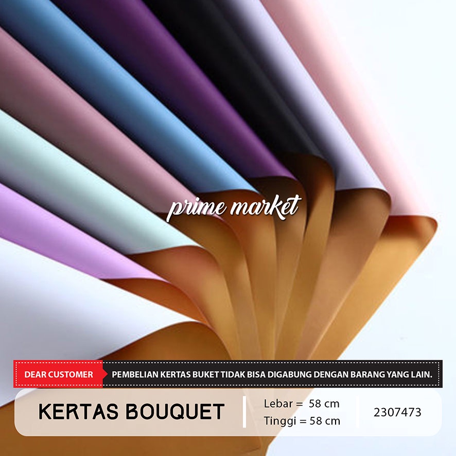 

Kertas Buket / Kertas Bunga / Wrapping Paper Flower Cellophane Flower Wrapping (2307473)