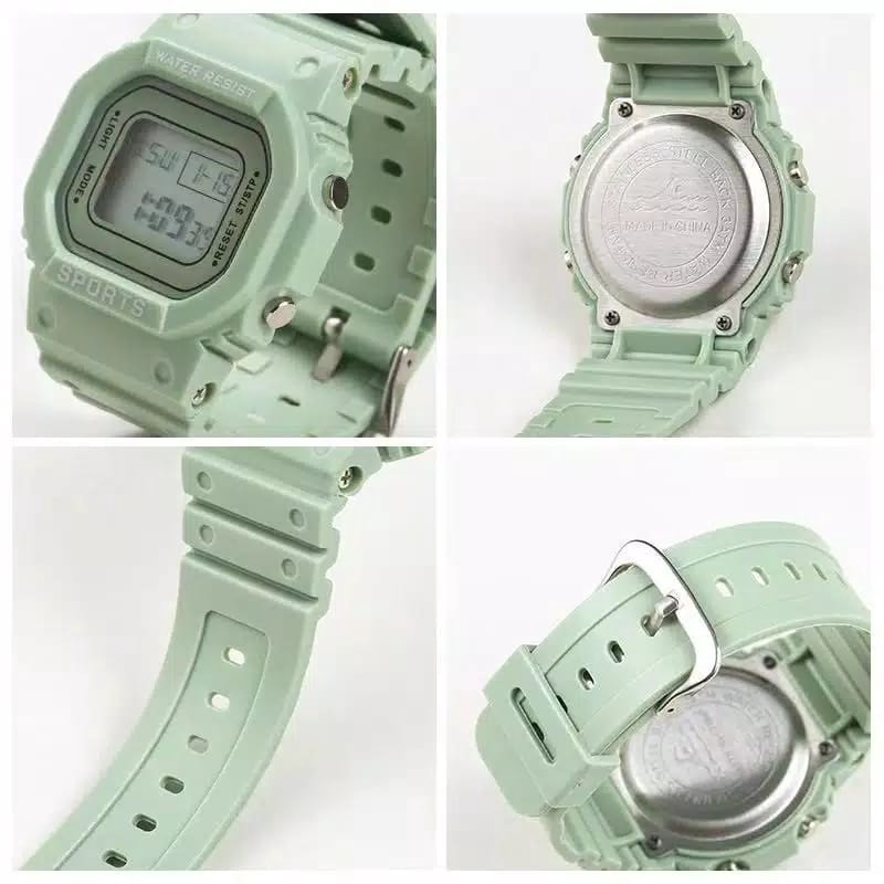 Jam Tangan Wanita Fashion Korea Style Digital Sport LNR 1175