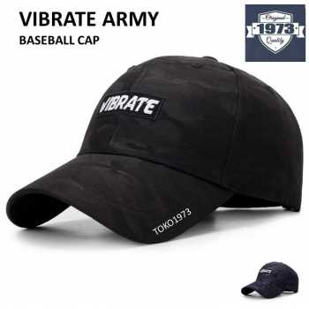 Topi Baseball Topi Sport Topi Baseball cap  VIBRATE ARMY   Snapback