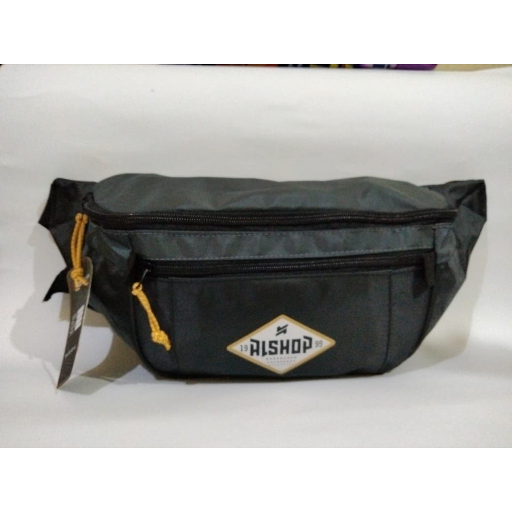 Allshop - Tas pria / Tas selempang / Waistbag pria bahan anti air Premium Quality