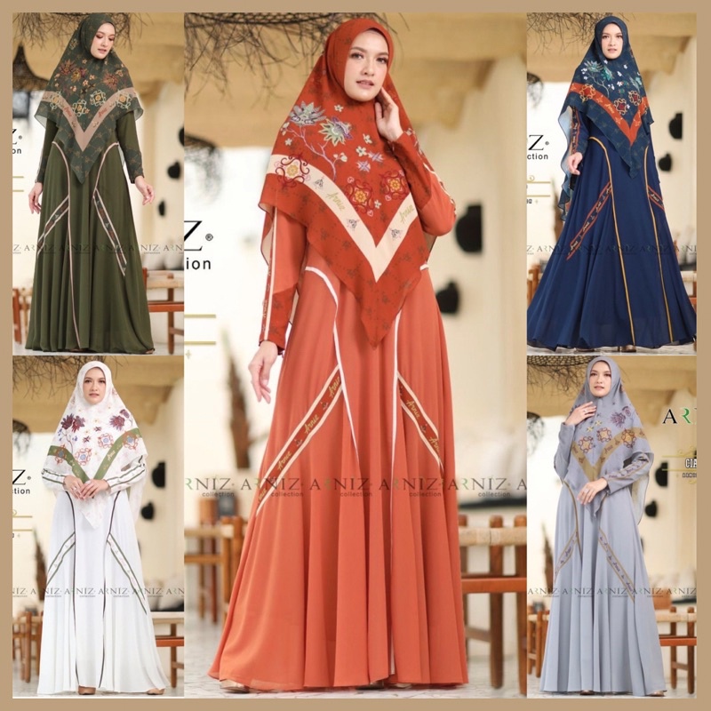Gamis Ciara Set Original By Arniz Collection