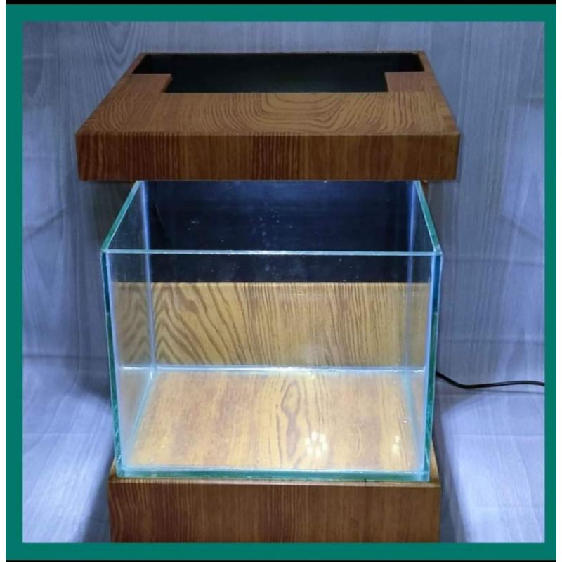 aquarium mini display kabinet mewah harga murah soliter