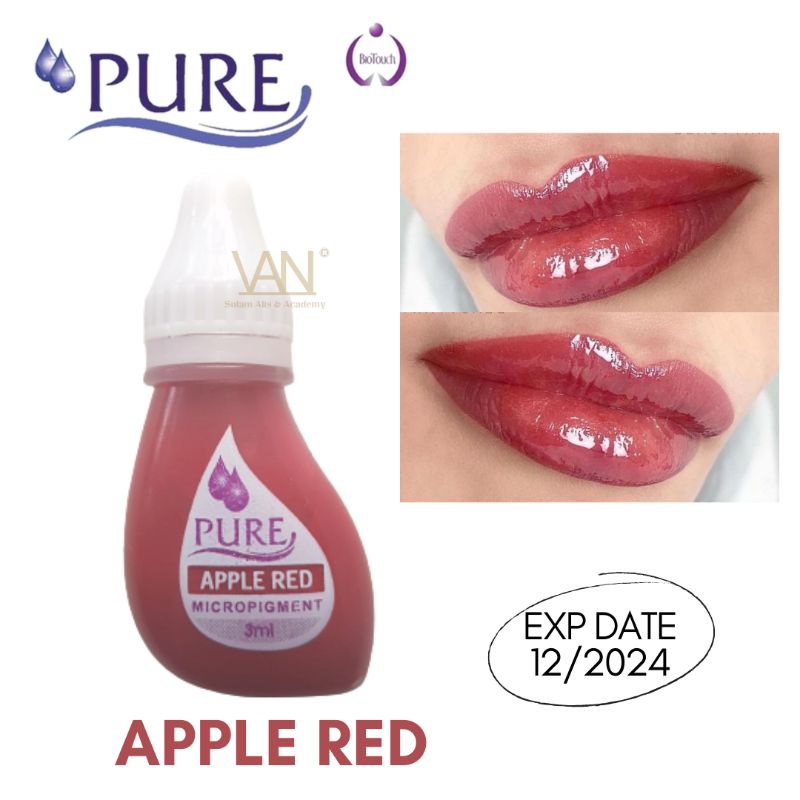 TINTA BIOTOUCH PURE SERIES ORIGINAL MICROPIGMENT APPLE RED