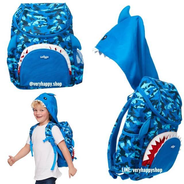 smiggle shark backpack