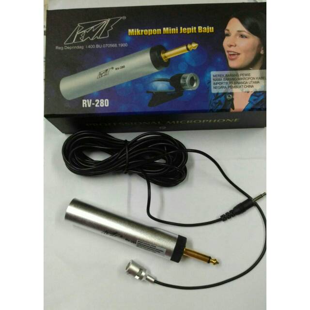 MIC JEPIT KABEL PEWIE