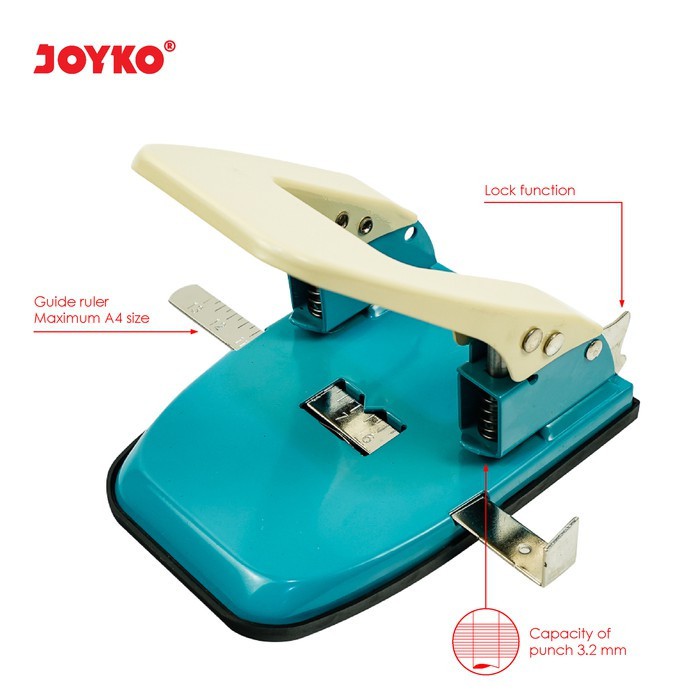 

Joyko No.85 Heavy-Duty Puncher 2 Hole Pembolong Kertas