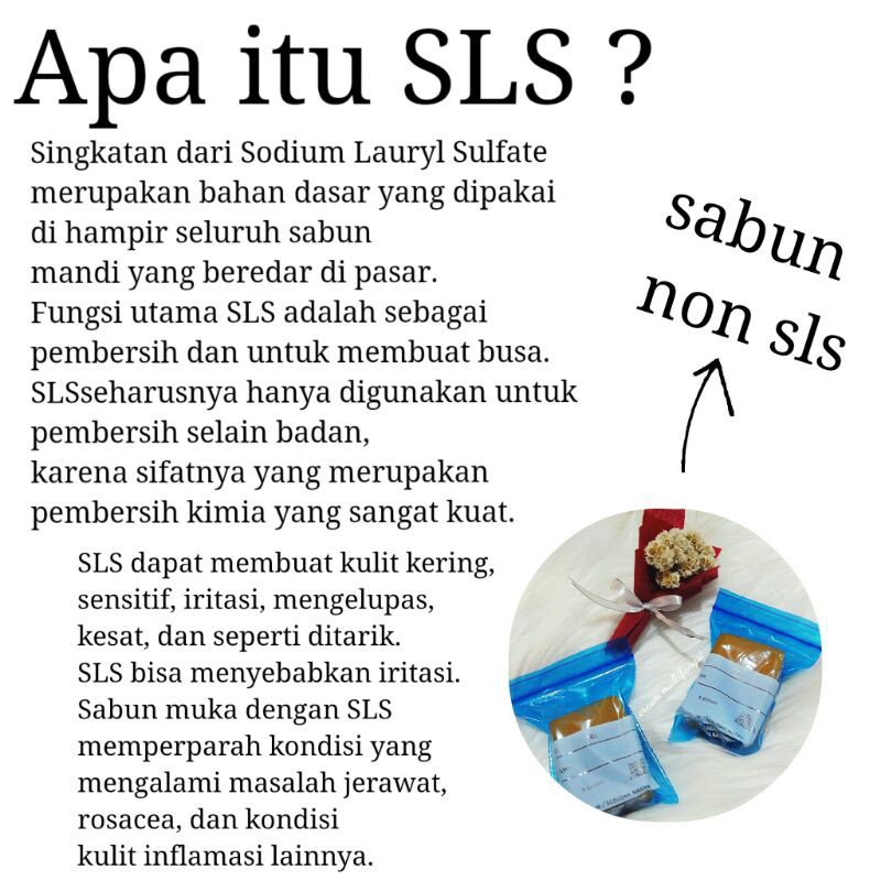 Sabun Jerawat Dan Kusam Non Sls Shopee Indonesia