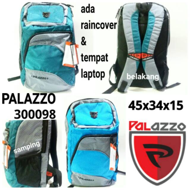 Tas ransel sekolah dewasa palazzo 300098 backpack murah dan terbaru tas punggung sekolah