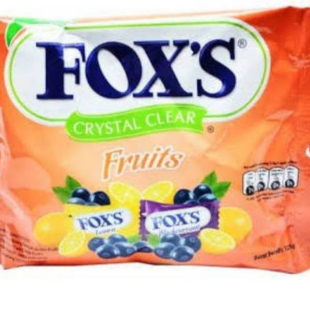 

Fox permen fruity & berries