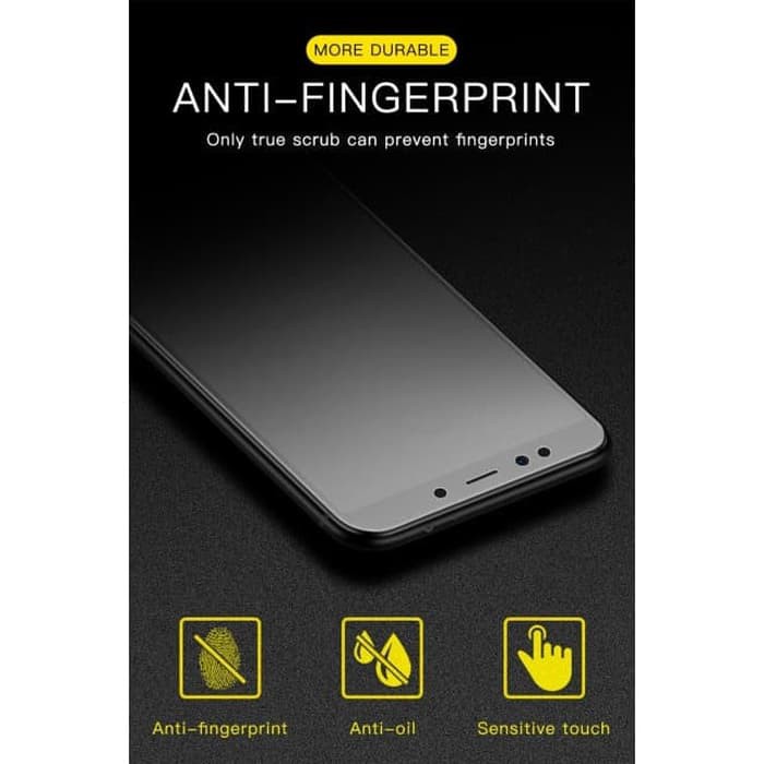 Xiaomi Redmi Note 7 Tempered Glass Matte Frosted Full Cover