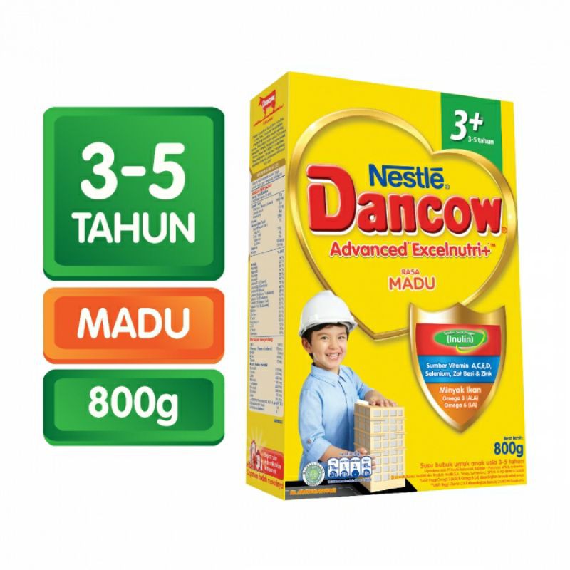 DANCOW 3+ MADU 800gr