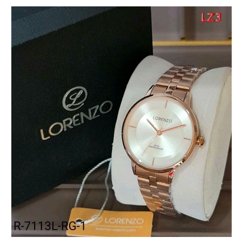 Jam Tangan Lorenzo Wanita Jam Tangan Kasual Original Wanita