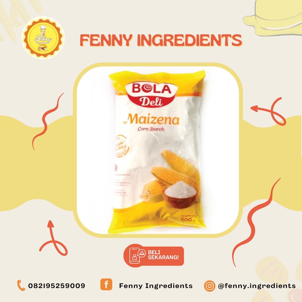 

BOLA DELI MAIZENA 500g
