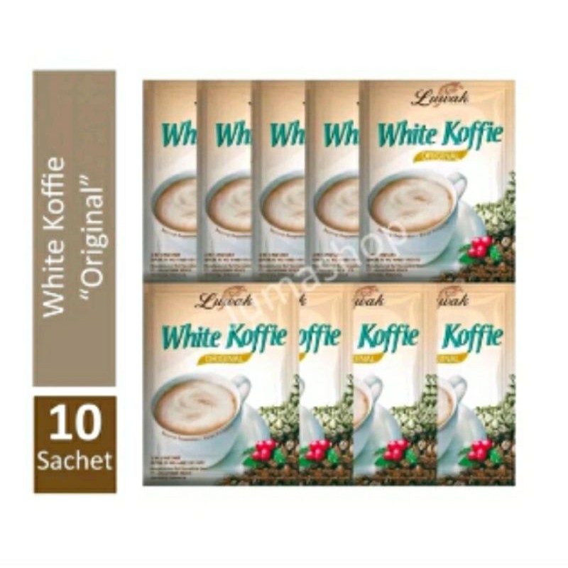 

Luwak White Koffie - ( 1 Renceng = 10 pcs )