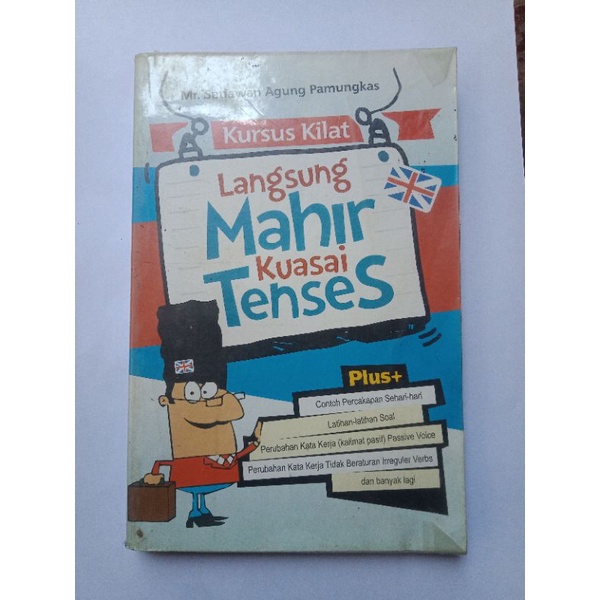 Buku 16 tenses bahasa inggris (bekas)