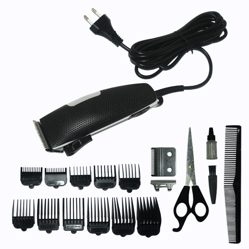 Mesin Cukur Rambut Wigo 530 Set Mesin Cukuran Rambut Jenggot Kumis Hair Clipper Trimer Elektrik