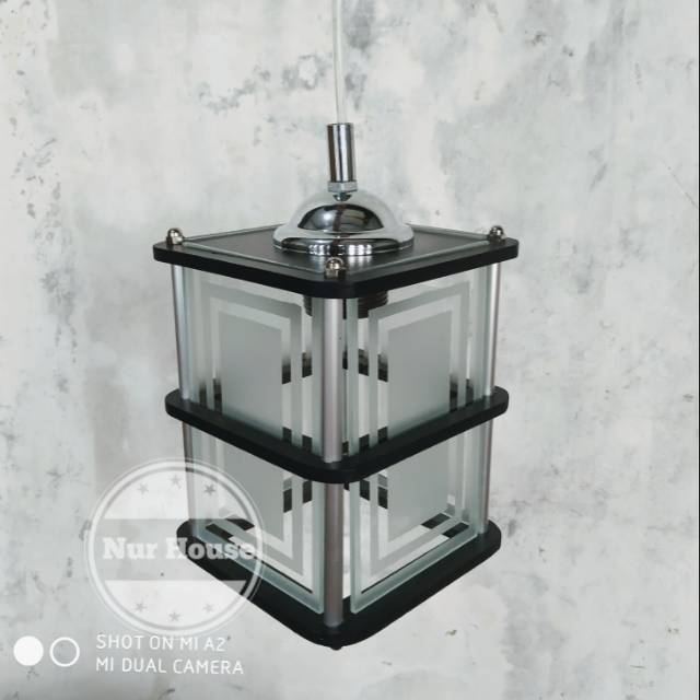 lampu gantung minimalis single 9107