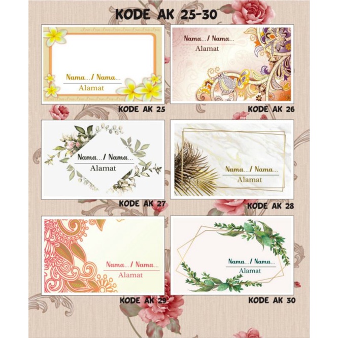 

(seri.3)amplop kondangan custom nama berperekat bahan amplop paperline 80gsm tebal