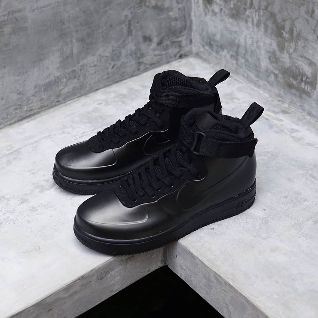 nike foamposite cup black