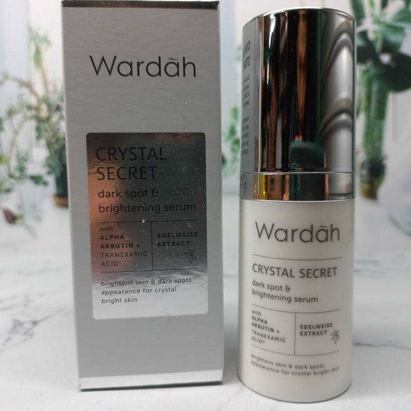 WARDAH CRYSTALL SECRET DARK SPOT &amp; BRIGHTENING SERUM 17 ML