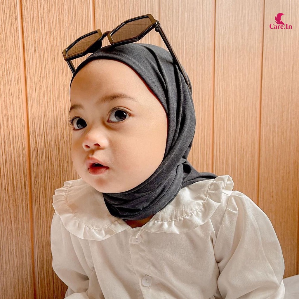 𝗖𝗮𝗿𝗲.𝗶𝗻 Pashmina semi Segitiga Instan Anak - PASTAN Mutia anak 0-3 Tahun