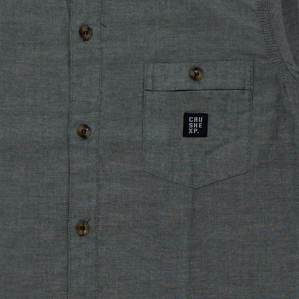 CRUSH EXP Kemeja Panjang KC00395/513 - GREY